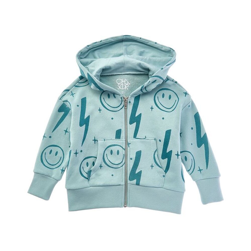 Chaser Boys  Lightning Happy Hoodie, Blue